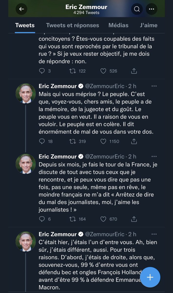 amaurygaillard's tweet image. Tiens @ZemmourEric a supprimé ses tweets de vœux à la presse et ne souhaite surtout pas que vous les voyez. Ce serait dommage de RT 🙂