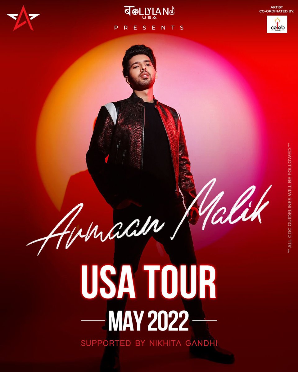 USA 🇺🇸, #YOU are so lucky🥺. The moment everyone has been waiting for is finally here. More details to be announced soon ‼️ @ArmaanMalik22 #Armaanians #ArmaanMalikUSA22