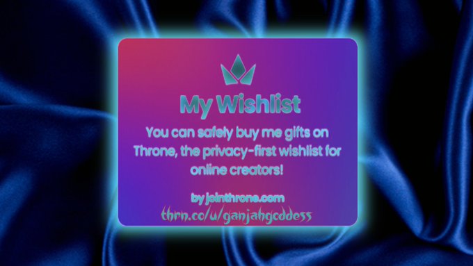 Added a bunch of new Toy's and such to my Throne WishList!  Go check it out, if you see something that