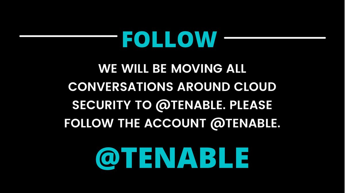 Accurics by Tenable tweet media