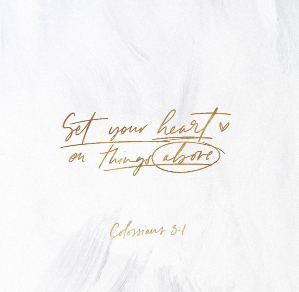“Since, then, you have been raised with Christ, set your hearts on things above, where Christ is, seated at the right hand of God.”
Colossians 3:1 NIV
#TheWord #VerseOfTheDay #GTAMinistries