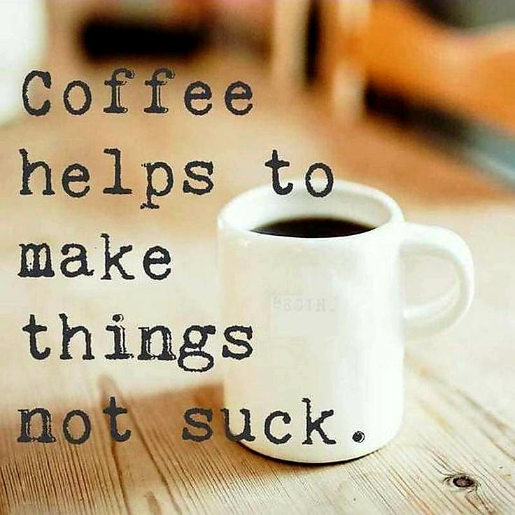 Hope you're having a not-so-sucky day. 🙂

#butfirstcoffee #caffeineplease #coffeefix #coffeevibes #coffeepeople #coffeeclub #baristalove #essentialneeds