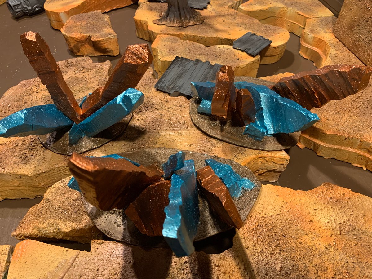 dillon_kw's tweet photo. Finished off some #chamon #ageofsigmar scatter terrain. Trying to get out of a paint funk. #WarhammerCommunity https://t.co/6W0R9ee93Y