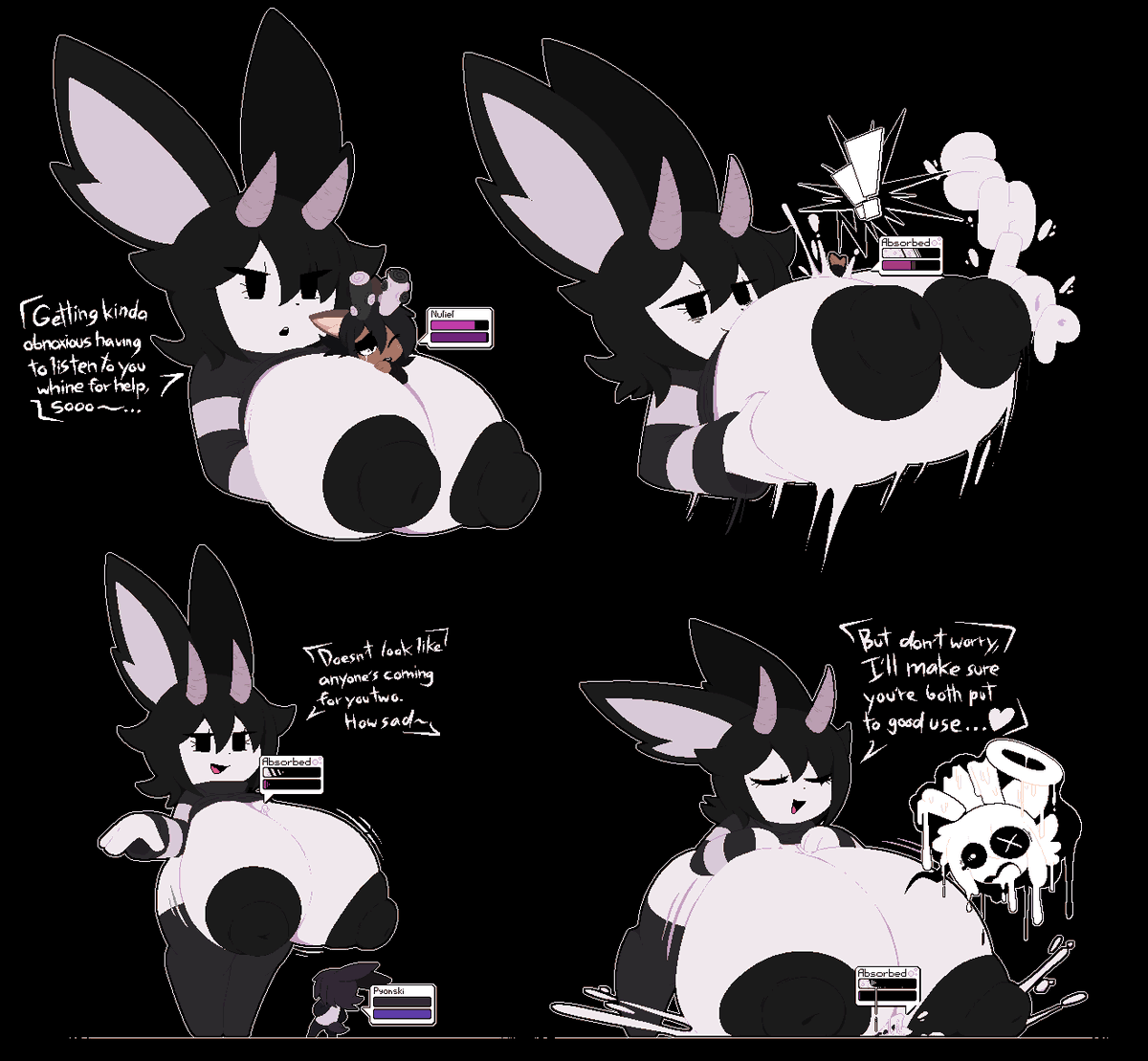 abyssmart's tweet photo. cleavage vore/absorbtion alt of pic on main https://t.co/SZGMqRnqjv