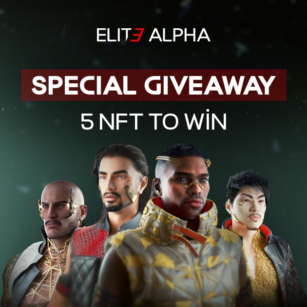 Abandons75's tweet photo. 🎁 We are giving away 5x NFT 💎

To enter the draw:

1️⃣ Follow @elit3_alpha_nft
2️⃣ Like + RT
3️⃣ Tag 3 Friends 

✅ Join Elit3 Alfa: https://t.co/uGBLEixY2e

The Winners will be randomly selected in 24hrs !!!⏰⏰

WE ARE ELITE ALPHA !
      
#NFTs 
#NFTCommunity
#NFTGiveaway #NFT https://t.co/wuGyg3Qtnt