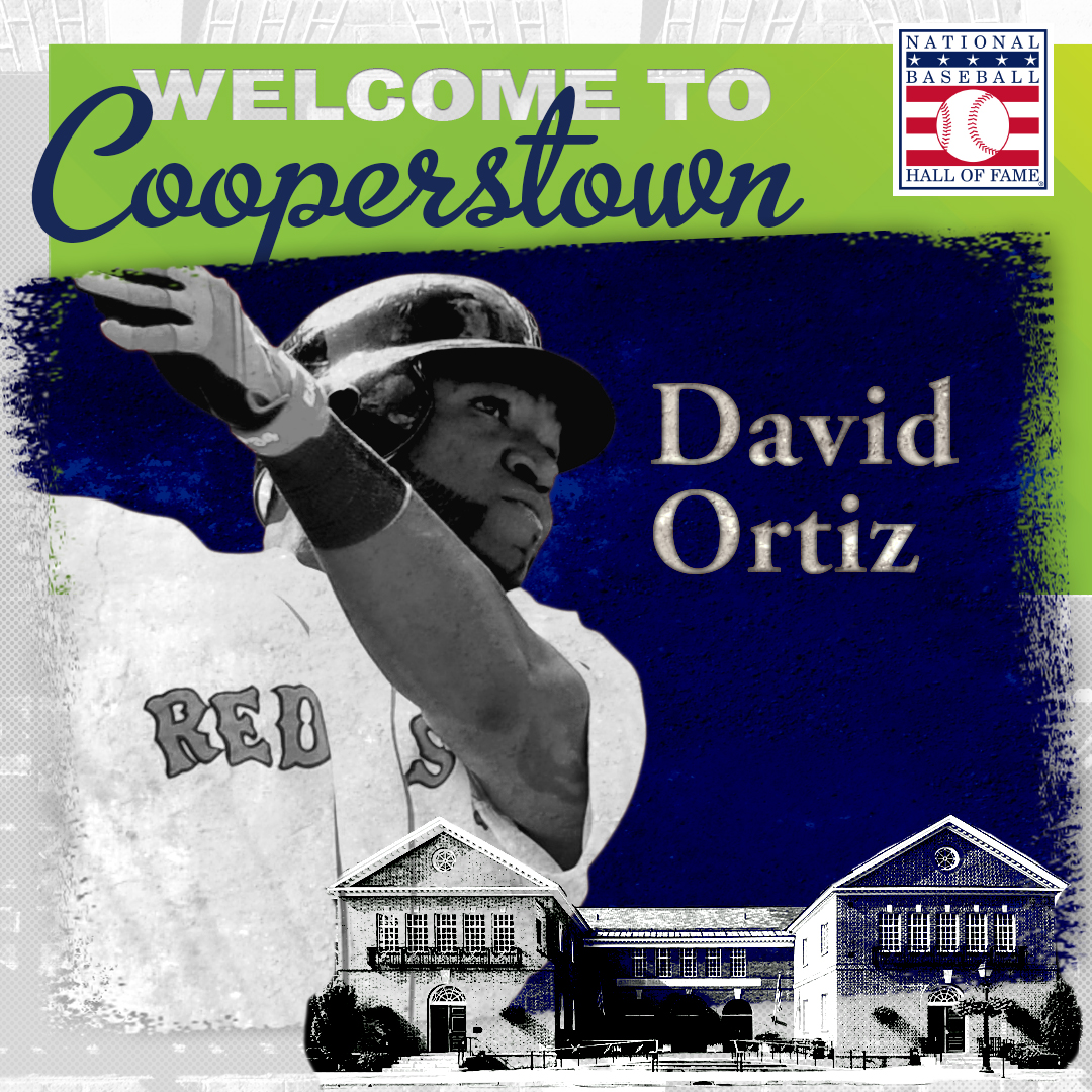 Big Papi is headed to Cooperstown! baseballhall.org/hall-of-famers…