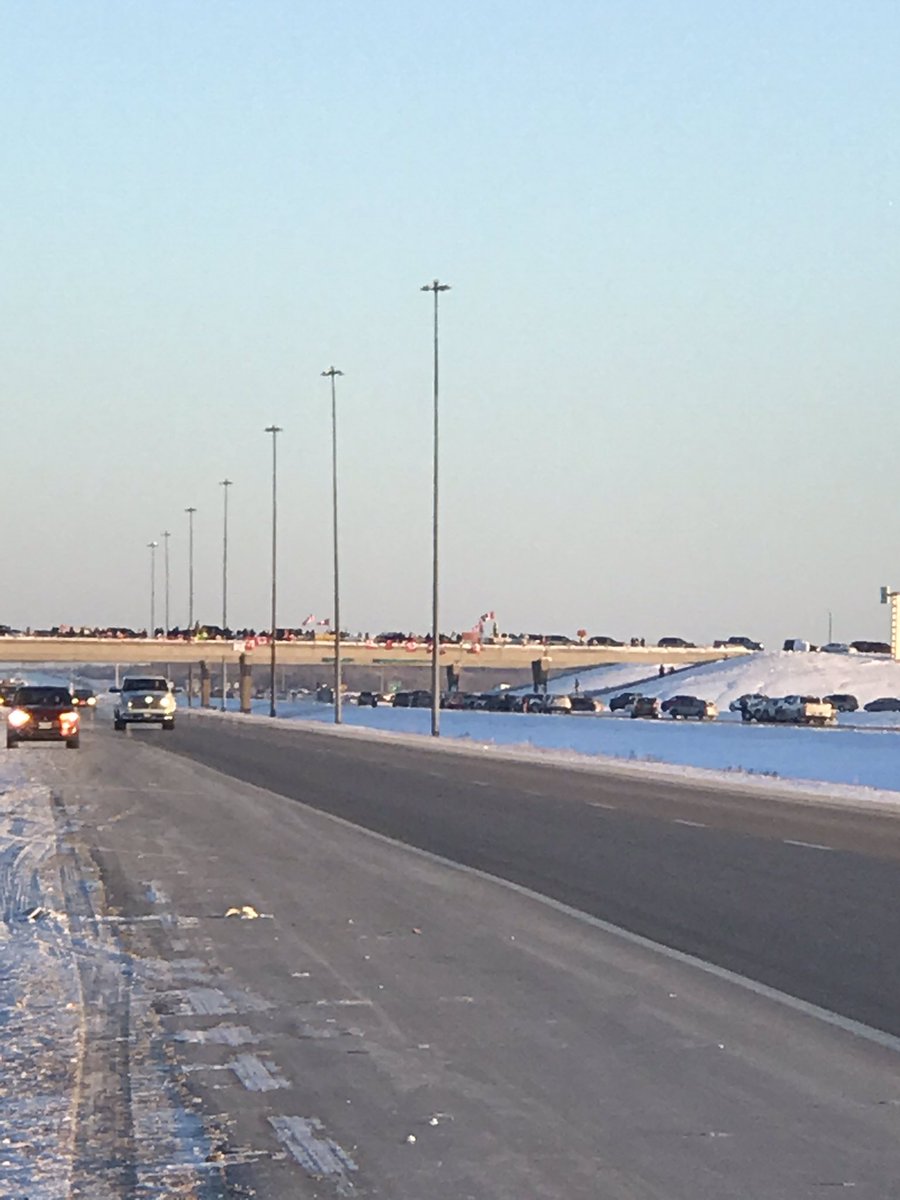 -22 and people are lined up on every overpass like crazy. That’s anger lots of it.