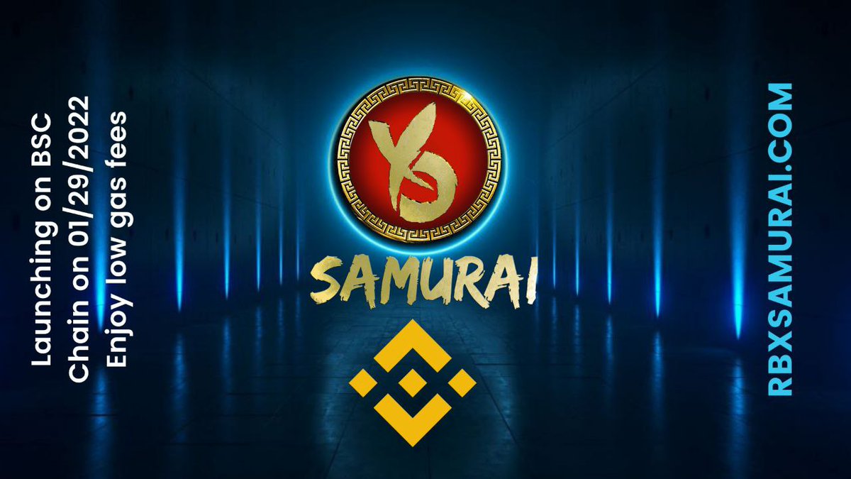 EleZeus_MIMA's tweet photo. 🥷We are so amazing in Marketing!
📌Just watch #RBXS on #BSC launch!!
⌚Saturday, 29 January 
🔥Big bang 
🔊Best time for joining us:

https://t.co/NiyO0ZDvE1

#BSCGem #RBXSamurai #RBXS 
#cryptocurrency @C_Shangchi @_TheKeyMaker @RBXSamurai @WolfofCryptoBLV https://t.co/5qljFfrbmo