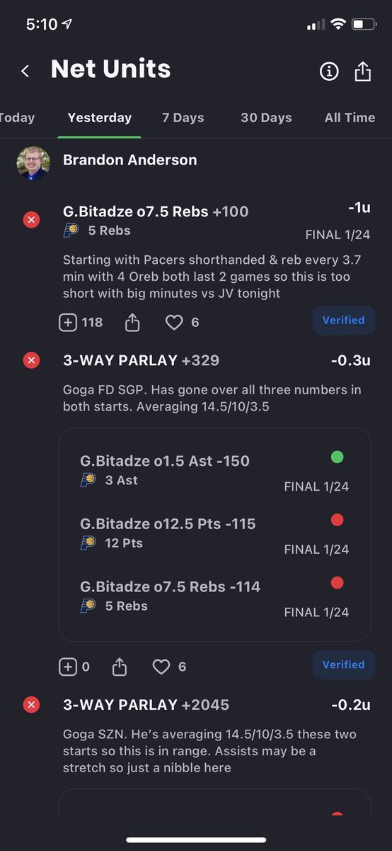 DFSRainMakers's tweet photo. @ActionNetworkHQ @wheatonbrando @djrtodaizza @ActionPodcasts For anyone watching don’t tail this dude on nba props. He’s not an nba expert! Action network nba is dead ever since phan left. There are better people cappers on twitter! I don’t know how action network this dude verified to do nba props https://t.co/PgVrchhYhc