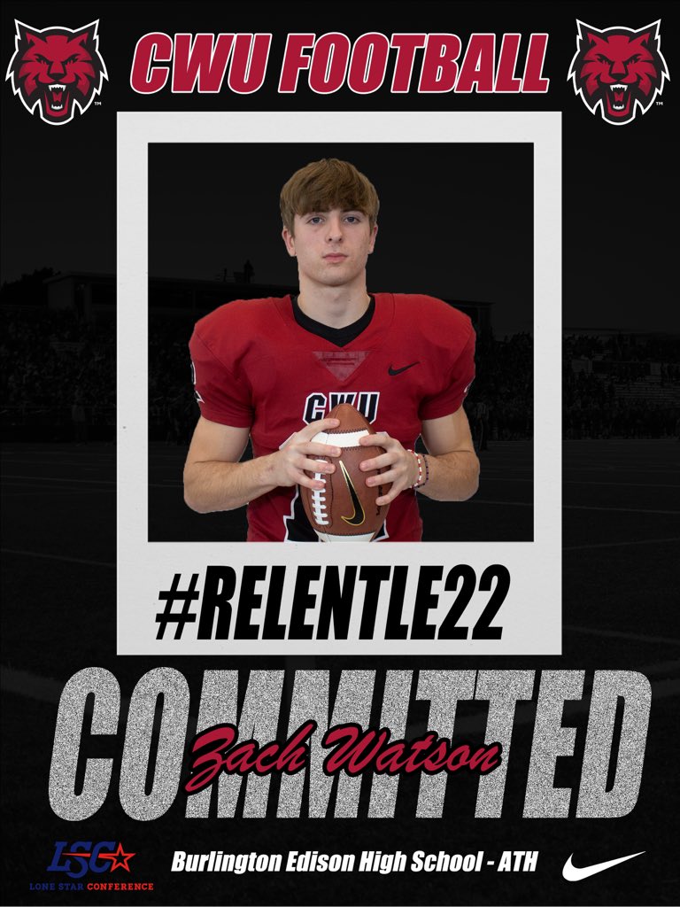 Grateful to announce my commitment to CWU! Thank you to all of my coaches, teammates, and family for helping me get here. Excited for what’s next! <a href="/CoachFisk/">Chris Fisk</a> <a href="/CWUFB/">CWU Football</a> <a href="/RylandSpencer/">Ryland Spencer™</a>