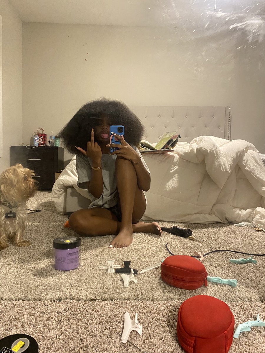 LiaKeonna's tweet photo. Big Hair Don’t Care— More like Big Hair &amp; Don’t Give a Fuck 🥀😜 #NaturalBeauty #naturalhair #BlackGirlMagic #afrochella #curlyhair https://t.co/RrnpvVso5a