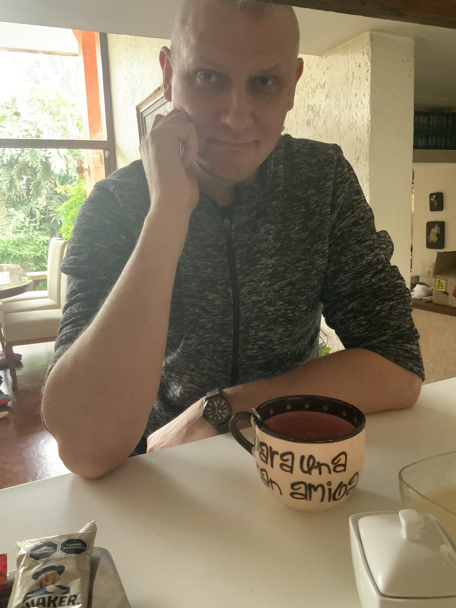 i_g_fleu's tweet photo. We’ve moved. From Germany to… *pause for effect* Mexico! I’m thrilled, but still trying to get used to everything again. Hubby is having a tougher time. Same as Frodo. Although the dog is so spoiled by everyone, he’s having a great time so far. https://t.co/1rGgUPjj9X