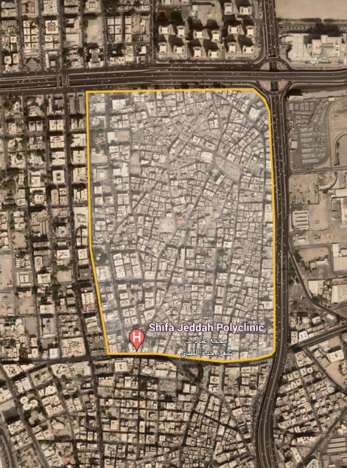 Jeddah demolition map