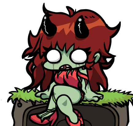 LEINEHAPPY's tweet photo. Zombie GF from Plants vs Rappers https://t.co/UO6KoyBEoI