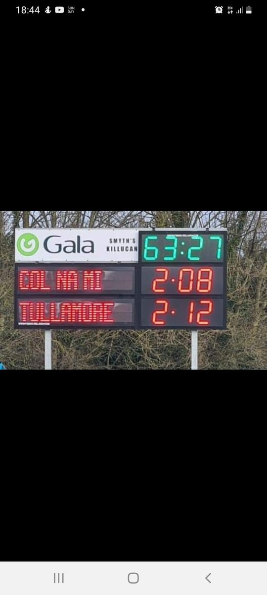 Congratulations to Tullamore College who were crowned North Leinster football champions this afternoon after a 4 point win over 
Coláiste Na Mí in Killucan.
Well done to both teams on a great game!!!!