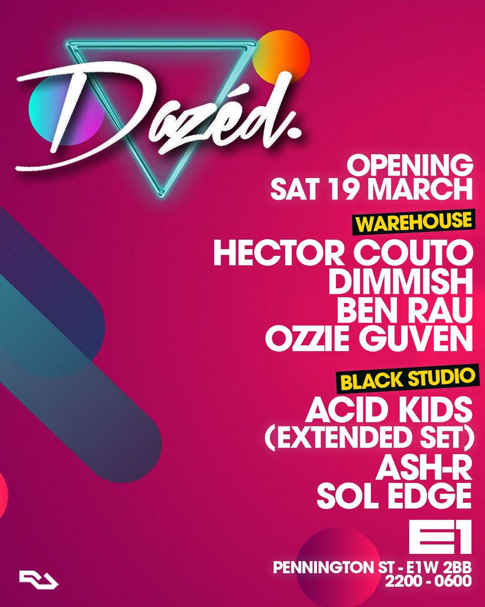 We’re back March 19th 

Info &amp; tickets : ra.co/events/1438530