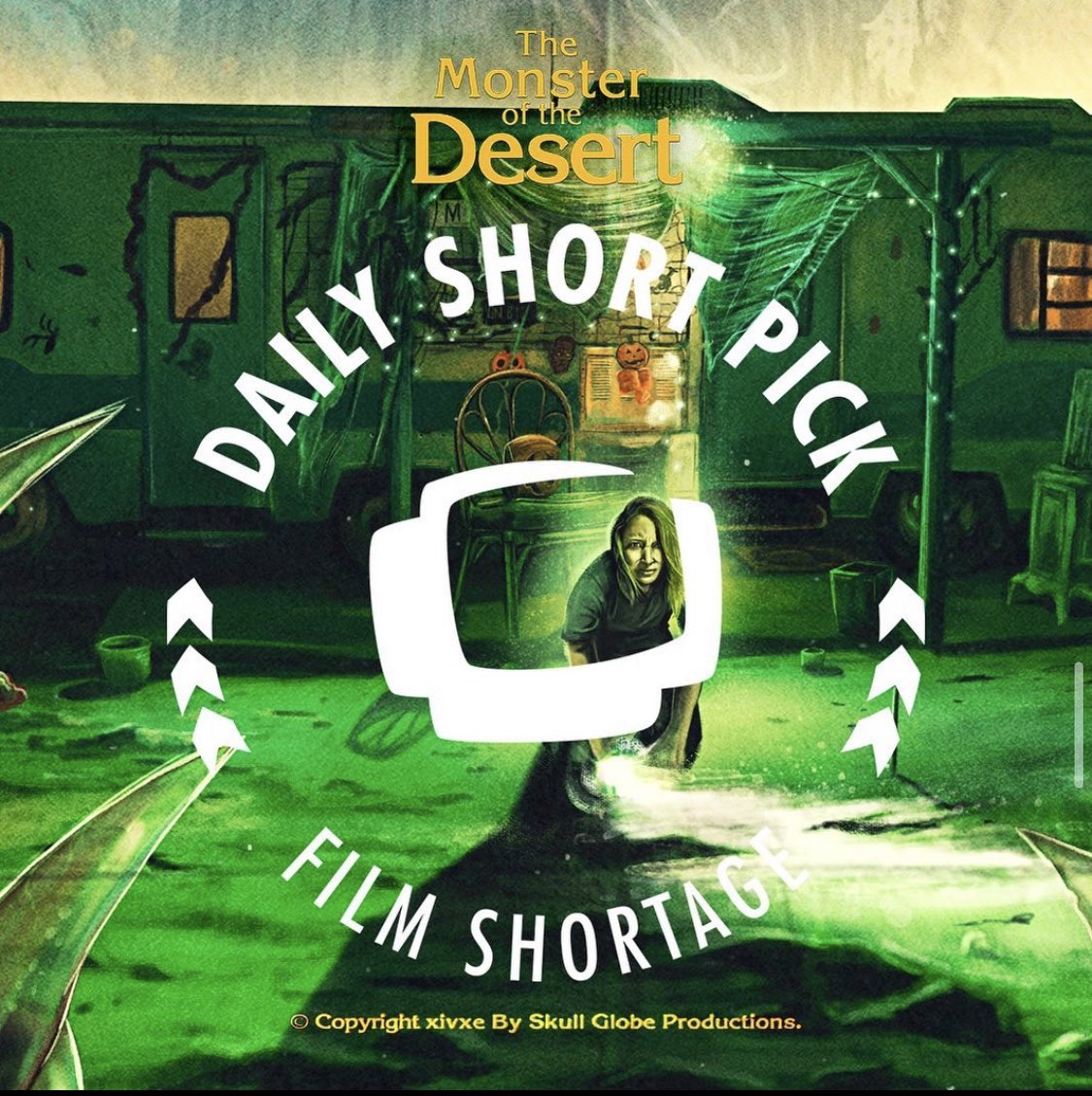 Congrats to Adam Van Dyke and Skull Globe Productions for Monster of the Desert’s recent feature on <a href="/FilmShortage/">Film Shortage</a> 🎬

We’ve got another spooky collaboration with this phenomenal horror director and production team that we can’t wait to share soon. Stay tuned! 👻

#horrorfilm