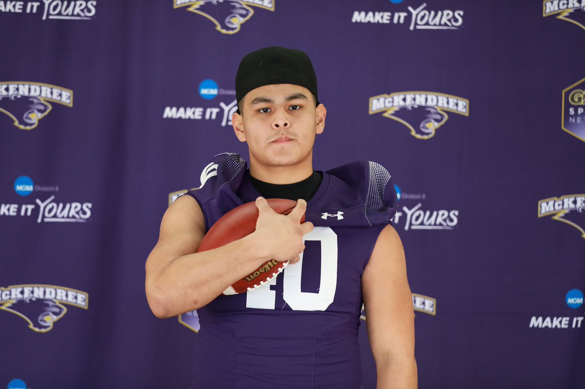 After a great visit and workout, I am blessed to have received an offer from <a href="/Mckendree_FB/">McKendree Football</a>. Big thanks to <a href="/CoachRejfek/">Jason Rejfek</a> &amp; @_thomas_jenkins #ATF