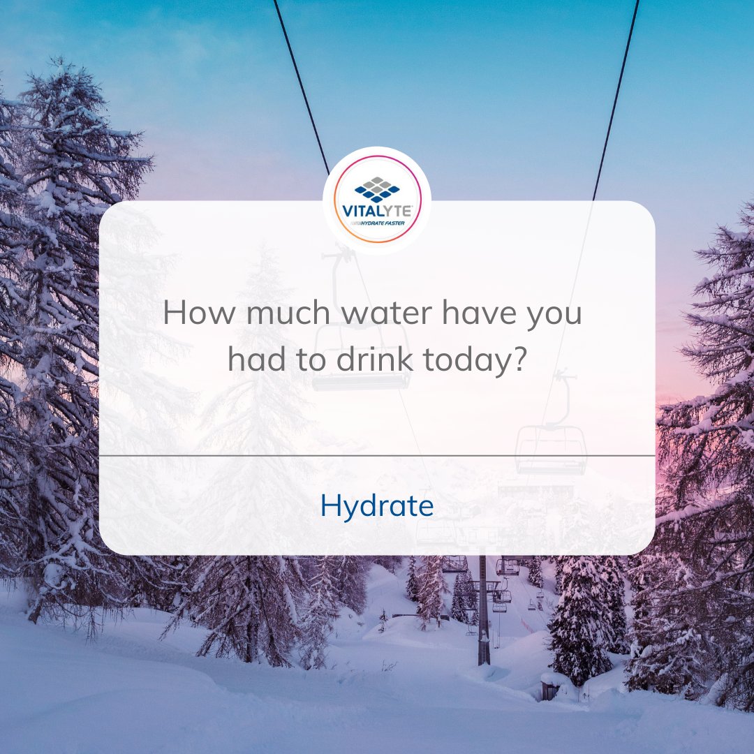 REMINDER: Don't forget to hydrate! The average American adult does not get the recommended amount of water each day.⁠
💦⁠
If you have trouble staying hydrated, try mixing with Vitalyte for a smooth not so sweet taste!⁠
🍋