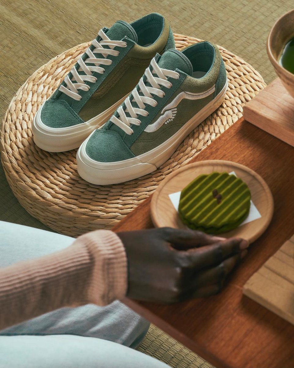 SoleSavy's tweet photo. .@Notre and Vans Vault have a café-inspired collection on the way 🤝

Details: https://t.co/3zbZRhQcvI https://t.co/aH4MNJo3eG