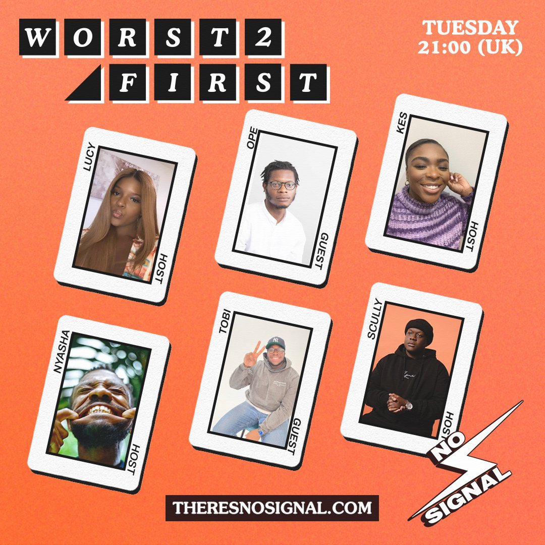 theresnosignall's tweet photo. #WorstToFirst is back!! Lock in tonight from 9-11pm🚨 

Join @LucyyKT, @kaceboogie_ , @isthatscully and their special guests @tafkaio + @MrArriba!! As they will be ranking @1GunnaGunna's discography from worst to first!

https://t.co/qbVEDNUCpv https://t.co/6H8l27FmdP
