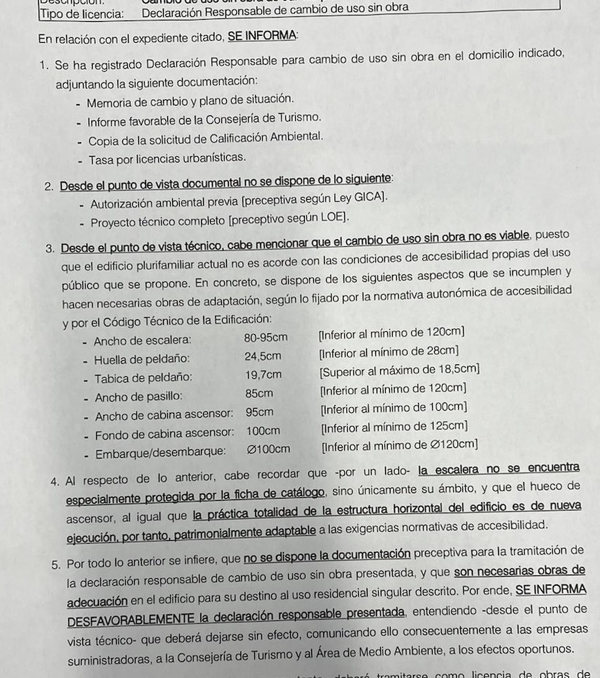 InmoInversor's tweet image. No aceptan el cambio de uso. Un día escribiré sobre las trabas de la administración. Reformar, poner en valor, adecentar... y no hablo sólo de inversión. Por eso España es España (mercado laboral, ocupas, techo al alquiler, impuestos...)