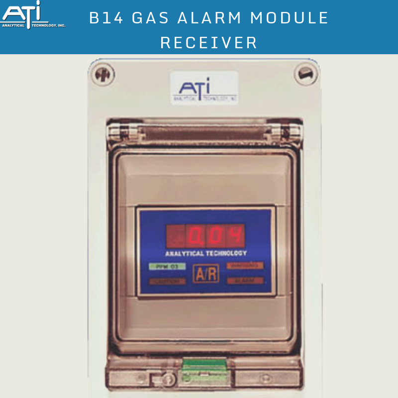 ATIMonitors's tweet photo. ATI's Series B14 Gas Alarm Module Receivers will alert you from up to 10,000 feet away if there is toxic gas in your facility. Get yours today and ensure that your facility is properly monitored! #safety #gasdetector https://t.co/Tw69oFA5Y2 https://t.co/7SlhUH6vjF