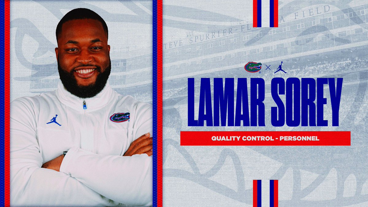 Welcome to Gator Nation, <a href="/LamarSorey/">Lamar Sorey</a>! #GoGators 

➡️: floridagators.com/news/2022/1/25…