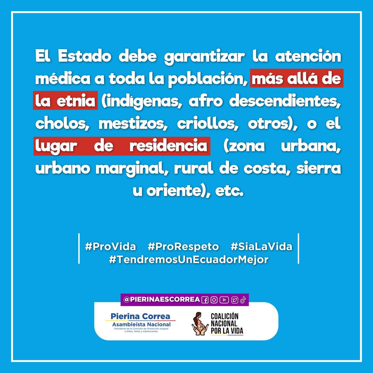 pierinaescorrea's tweet photo. #ProVida #ProRespeto #SiaLaVida #TendremosUnEcuadorMejor 💙✨ https://t.co/LpDO1ath7w