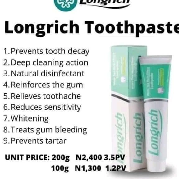 UzeziOyetungase's tweet image. I sell toothpaste for a living.

#longrichtoothpaste
#betterlifebetterfuture