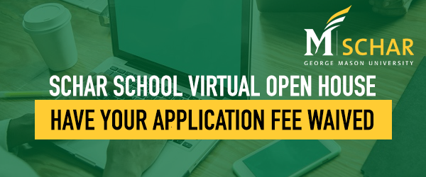Join <a href="/ScharSchool/">Schar School</a>'s Open House and save $. Prospective master's and graduate certificate students who attend this event will be provided with an application fee waiver for the Fall 2022 graduate application.

Get that degree!
Thurs., Feb. 10, 6:30 PM ET.

sforce.co/33O4vbO