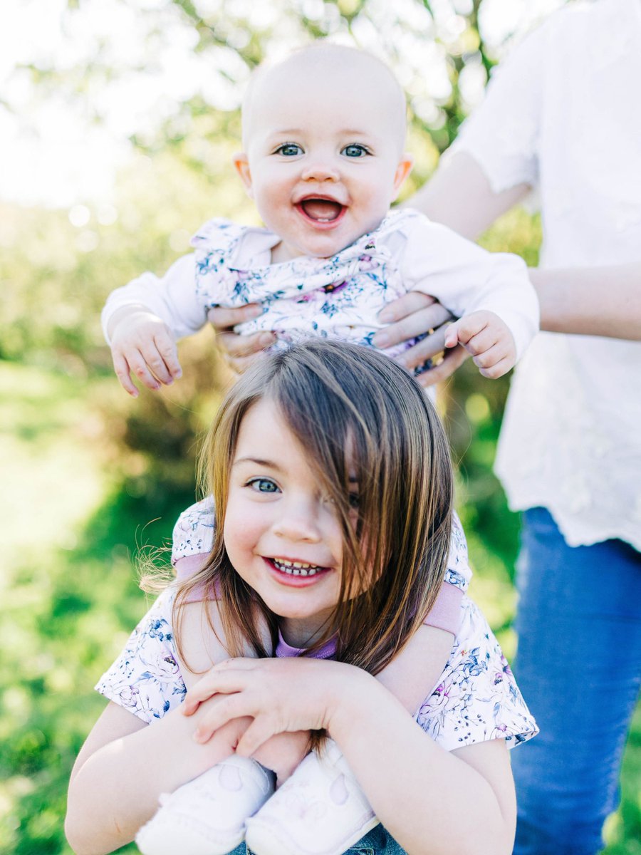 nonaiom's tweet photo. @sbernsteinmd These are my daughters - now 20m and 5yrs. They both, as do I, have a primary immune disorder which makes us all clinically vulnerable. https://t.co/fZtrYq0DdT