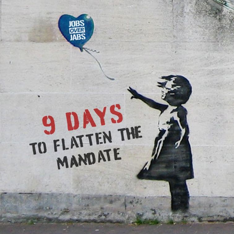 SonnexPeter's tweet photo. Forced consent through mandates cannot be Informed Consent.

They save our lives, now let's save their jobs 

Only 9 days to flatten the mandates

#jobsoverjabs 
#saveournhsemployees
#protectthenhs
#NHS100K https://t.co/JCo3GgzAUG https://t.co/iHYAjxPUw2