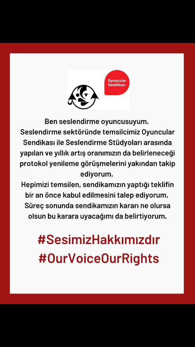 #sesimizhakkımızdır
#ourvoiceourrights