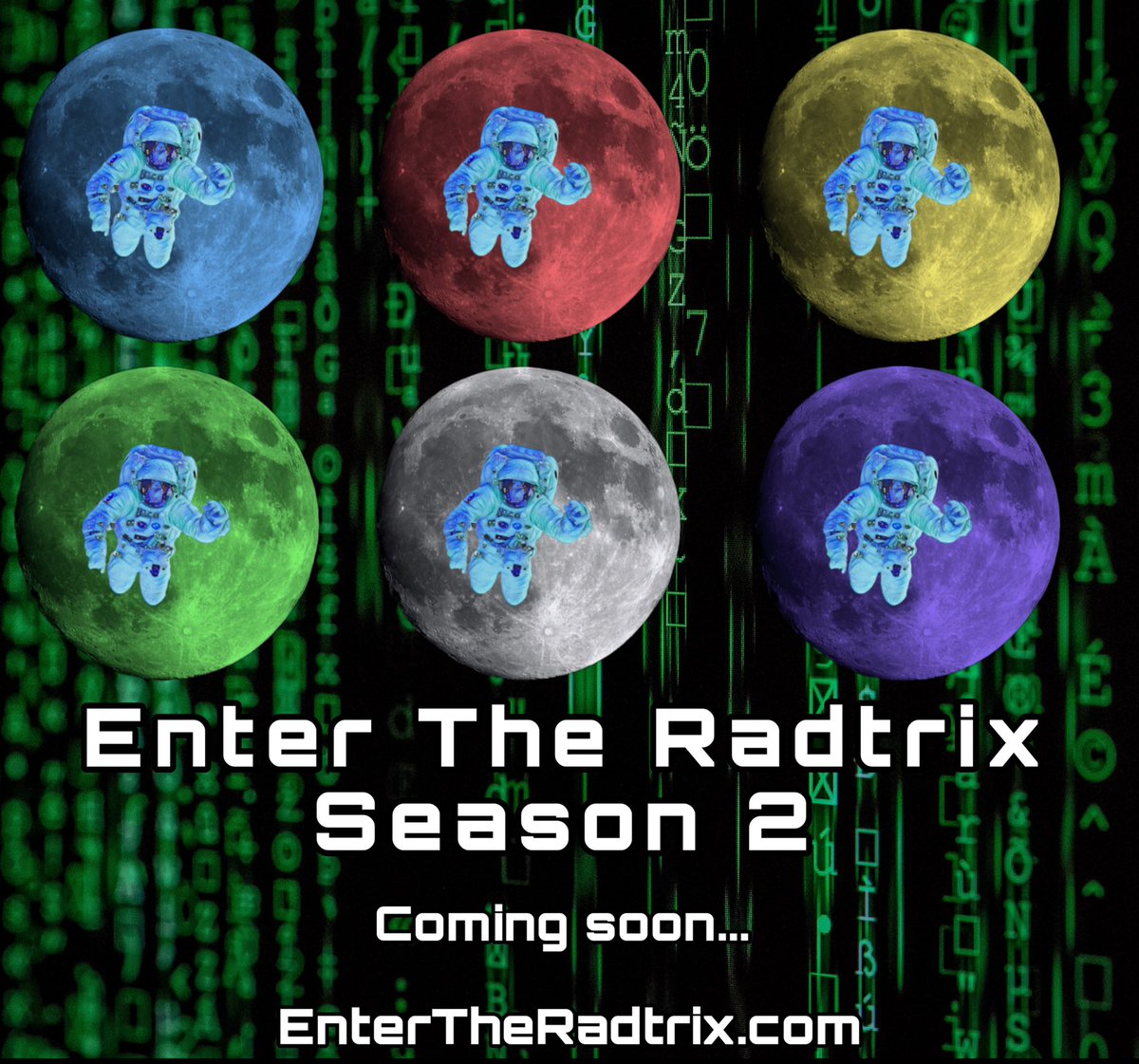 010101 EnterTheRadtrix.com 101010 Season 2 is dropping soon. Like, RT, follow, and drop your #Radix wallet within 72 hours to get randomly selected for a remaining Blue Lambo NFT. Tag someone who likes NFTs. Join us at t.me/Enter_The_Radt…