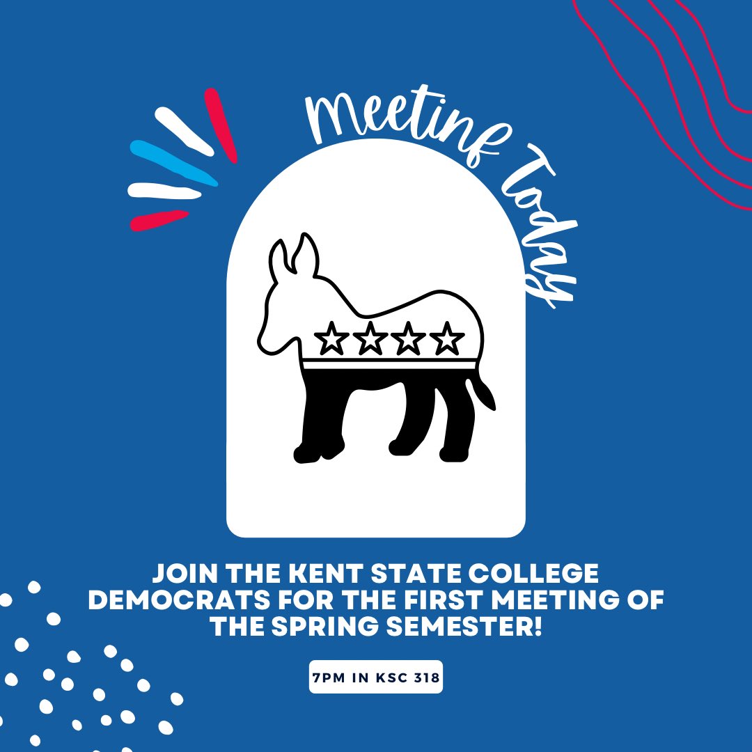 Kent State College Democrats tweet media