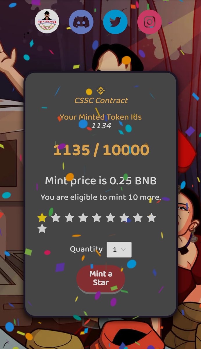 Crypto_Kalakar's tweet image. Minted a CSSC Star🔥🔥
Exited 🔥
@cssclub_
@kunalkamble
@CryptoSauga
@THENFTVILLAIN
#cssclub #NFTCommunity #NFTartists