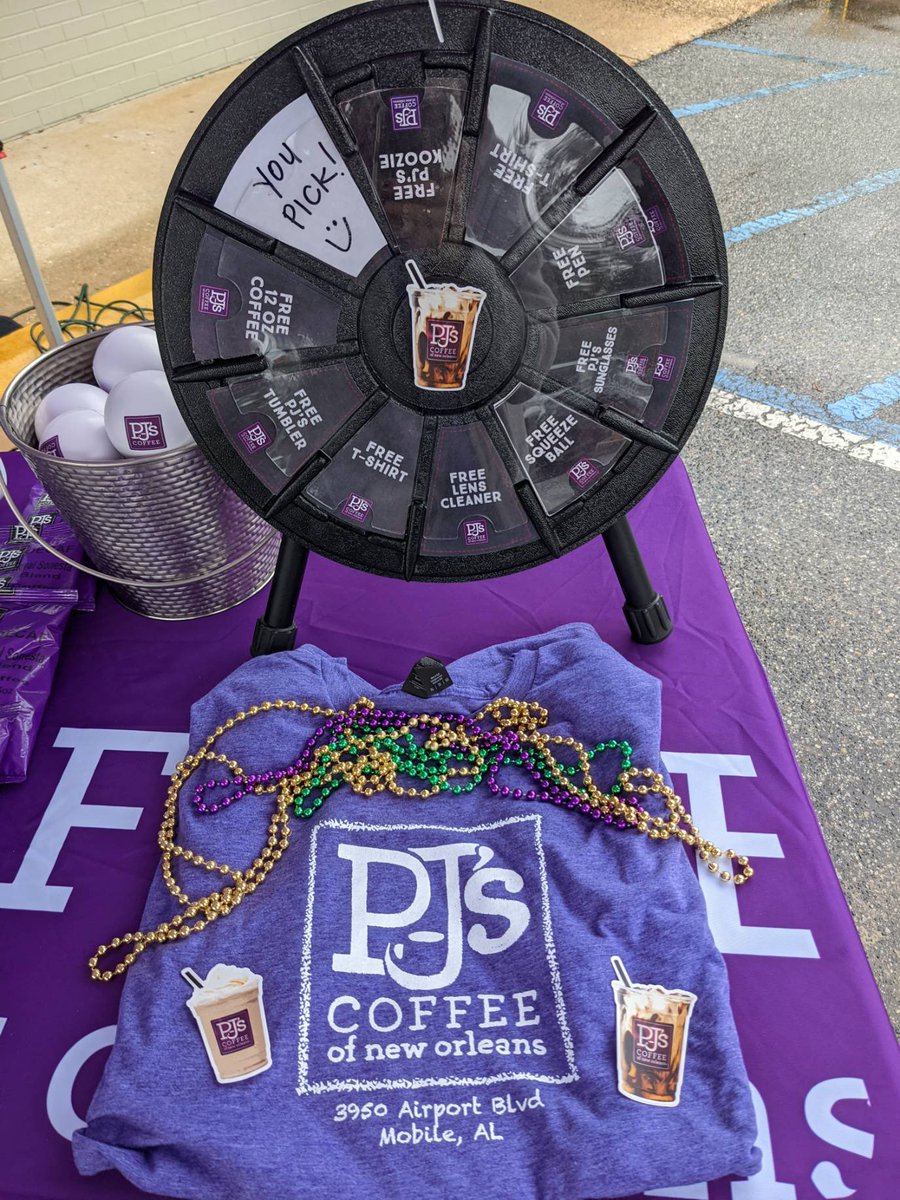 pjscoffee's tweet photo. You’re invited!

Join us at #PJsCoffeeMobile grand opening celebration today. Enjoy FREE 12oz coffee and pastry samples from 12:30 PM - 2:30 PM!

Win Prizes, PJ’s Coffee Swag, and so much more. https://t.co/xWTYqhpx9M