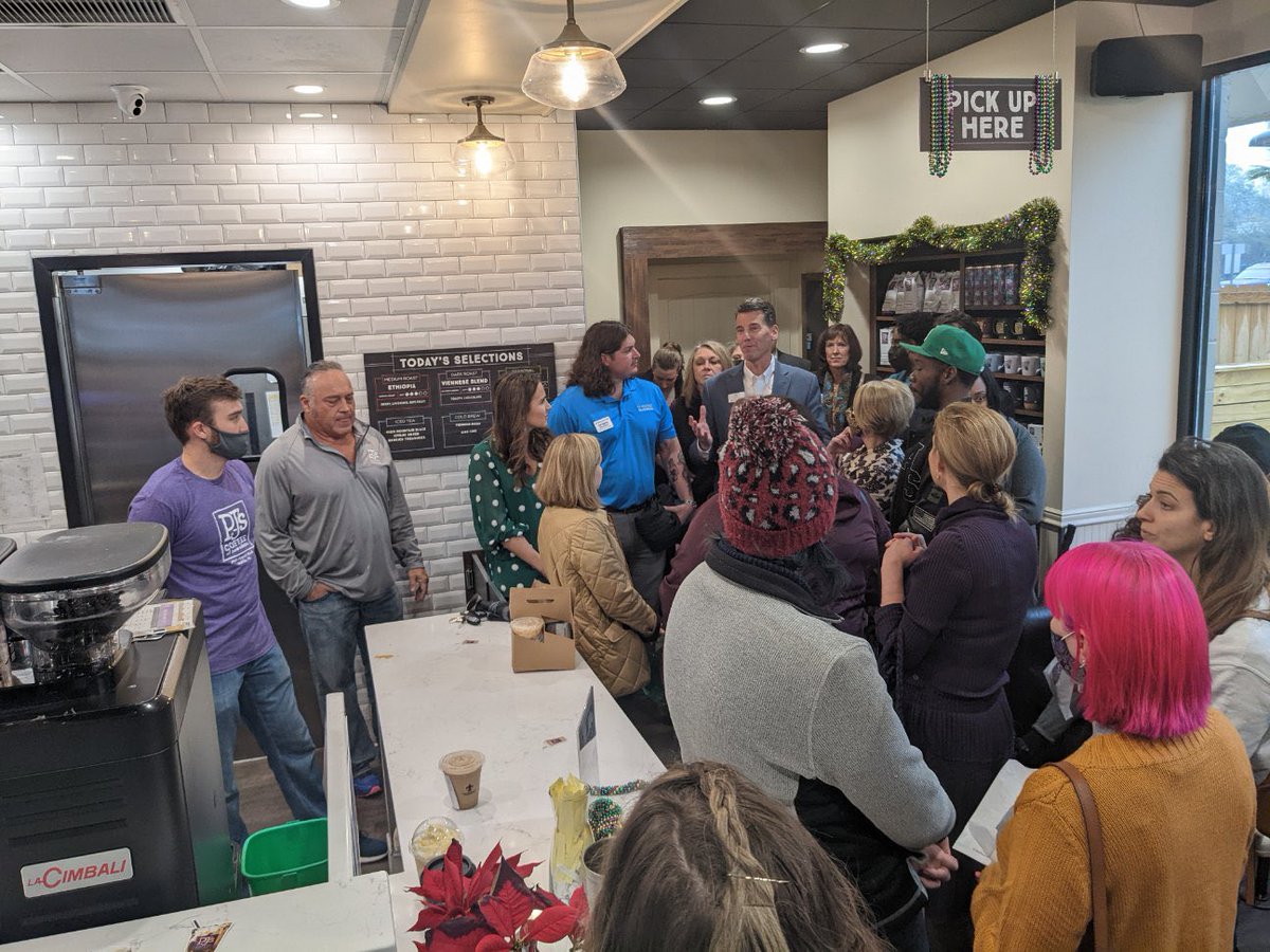 pjscoffee's tweet photo. You’re invited!

Join us at #PJsCoffeeMobile grand opening celebration today. Enjoy FREE 12oz coffee and pastry samples from 12:30 PM - 2:30 PM!

Win Prizes, PJ’s Coffee Swag, and so much more. https://t.co/xWTYqhpx9M