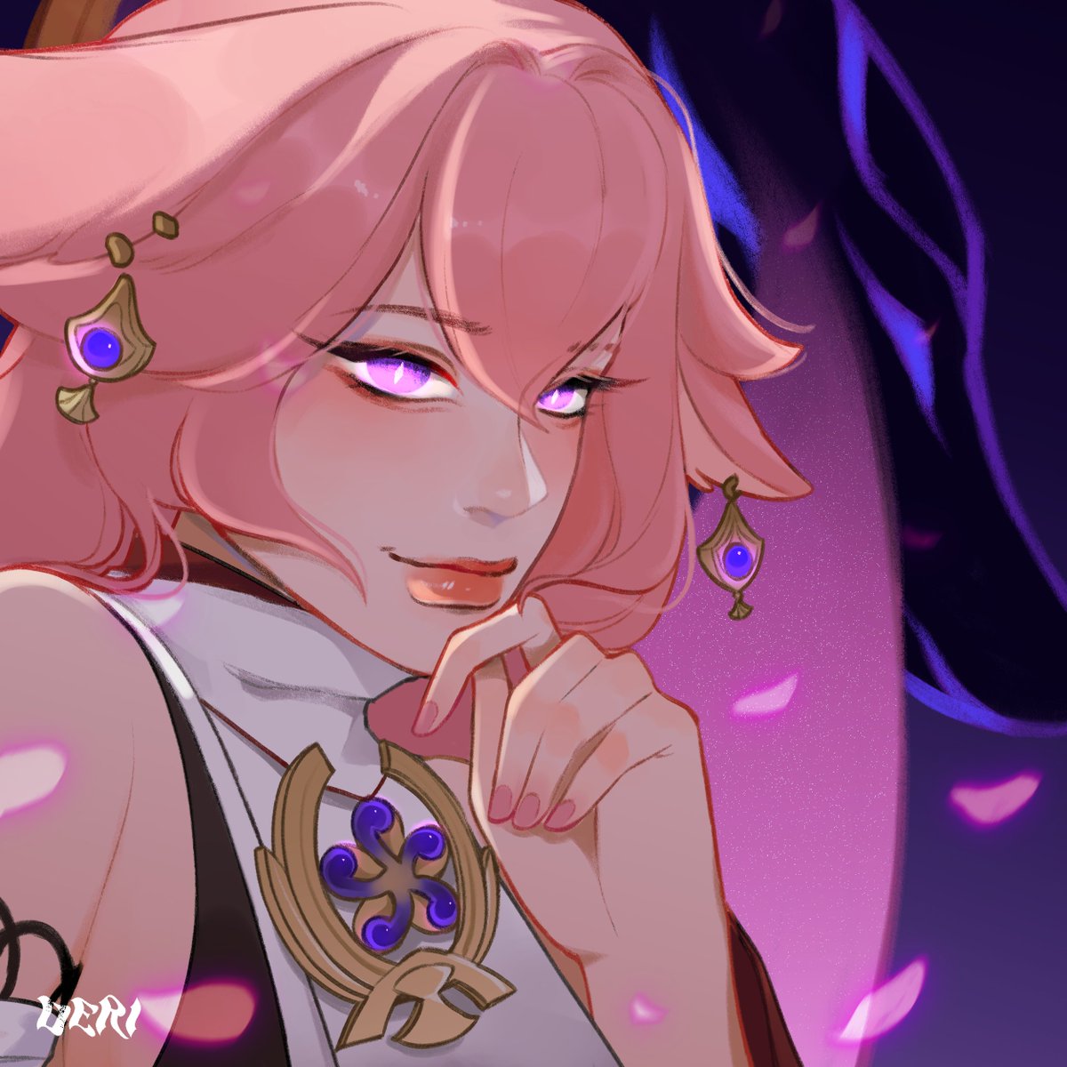 i made yae miko 's burst quite a bit more realistic ig ???
#yaemiko  #yae #GenshinImpact  #Genshinfanart