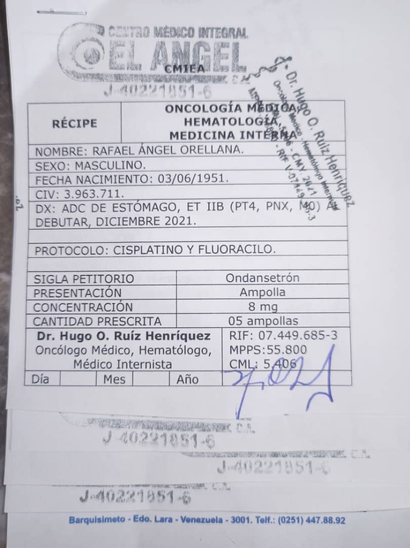 soyjorgeplacere's tweet photo. Alguien que sepa donde puedan ayudarme a encontrar estas medicinas para iniciar las Quimioterapias de mi papá. 
Ayudame a Difundir hasta encontrar alguna Fundación 🙏🏻 

@FarahMiranda @JorgeEickhoff https://t.co/LZNJpeWn2w