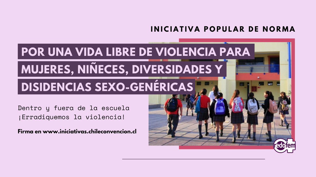 redofem's tweet photo. ¡#INICIATIVAPOPULARFEMINISTA para erradicar la violencia de todos los espacios! ☝️🏾 Puedes firmar aquí: https://t.co/1fPtoBGCgP https://t.co/aNxnVPru7X