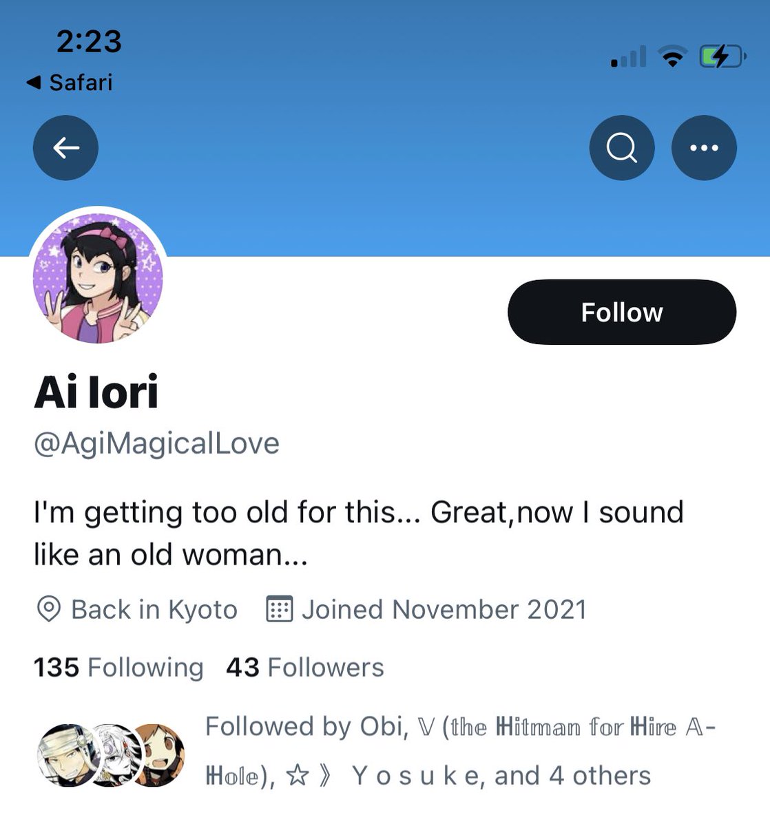 DivineLokke's tweet photo. @TheSGT_ She has many, but name is always Ai Iori and has a similar profile pic https://t.co/6B6GyQHA8O