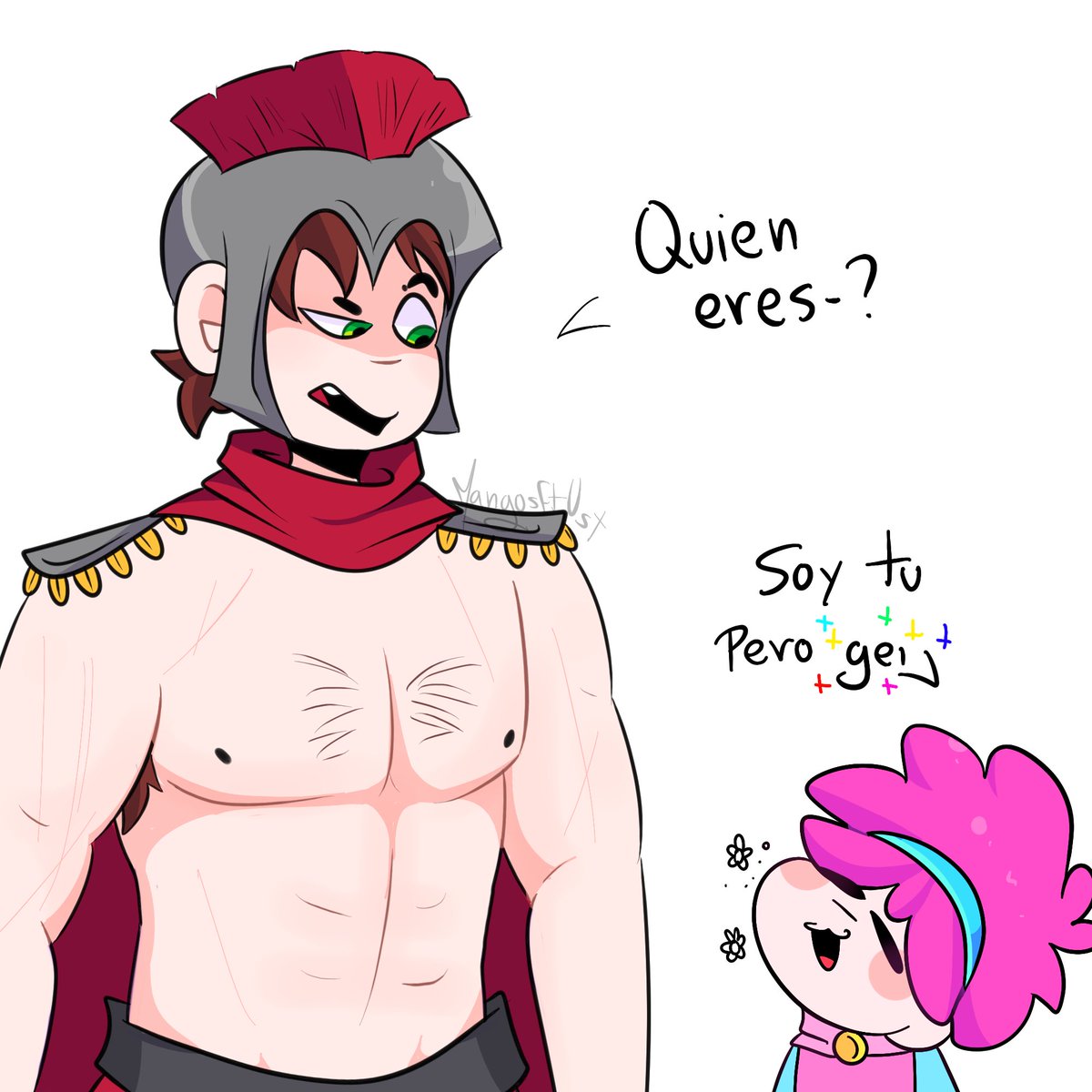 MangosftUst's tweet photo. Uno es papasito y el otro tiene amnsiedad https://t.co/4TCT1lWFH3