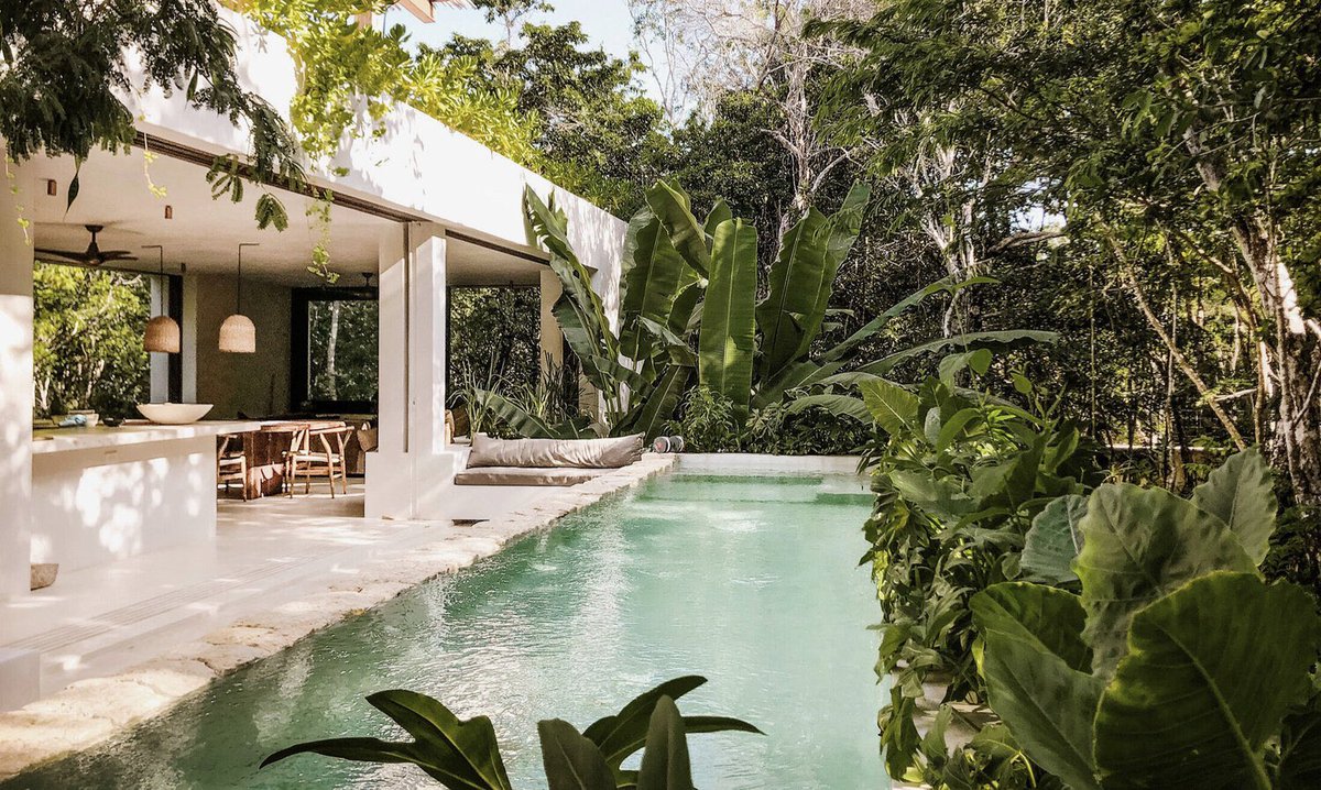 Mexican jungle villa of my dreams.