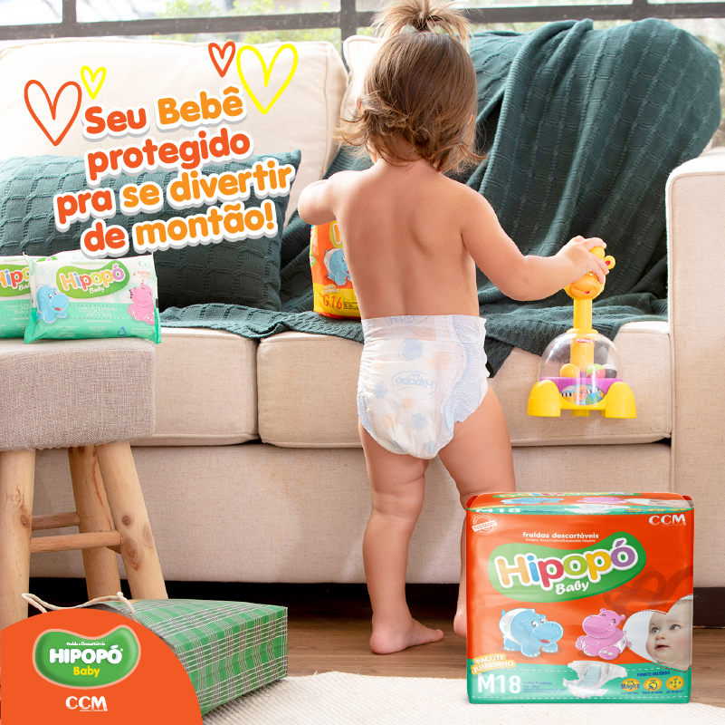 FraldasHipopo's tweet photo. Hipopó Baby proporciona maior conforto para seu bebê e ele fica protegido para se divertir de montão!🧡 #hipopóbaby #bebê #fraldas https://t.co/Ga3prfF34F