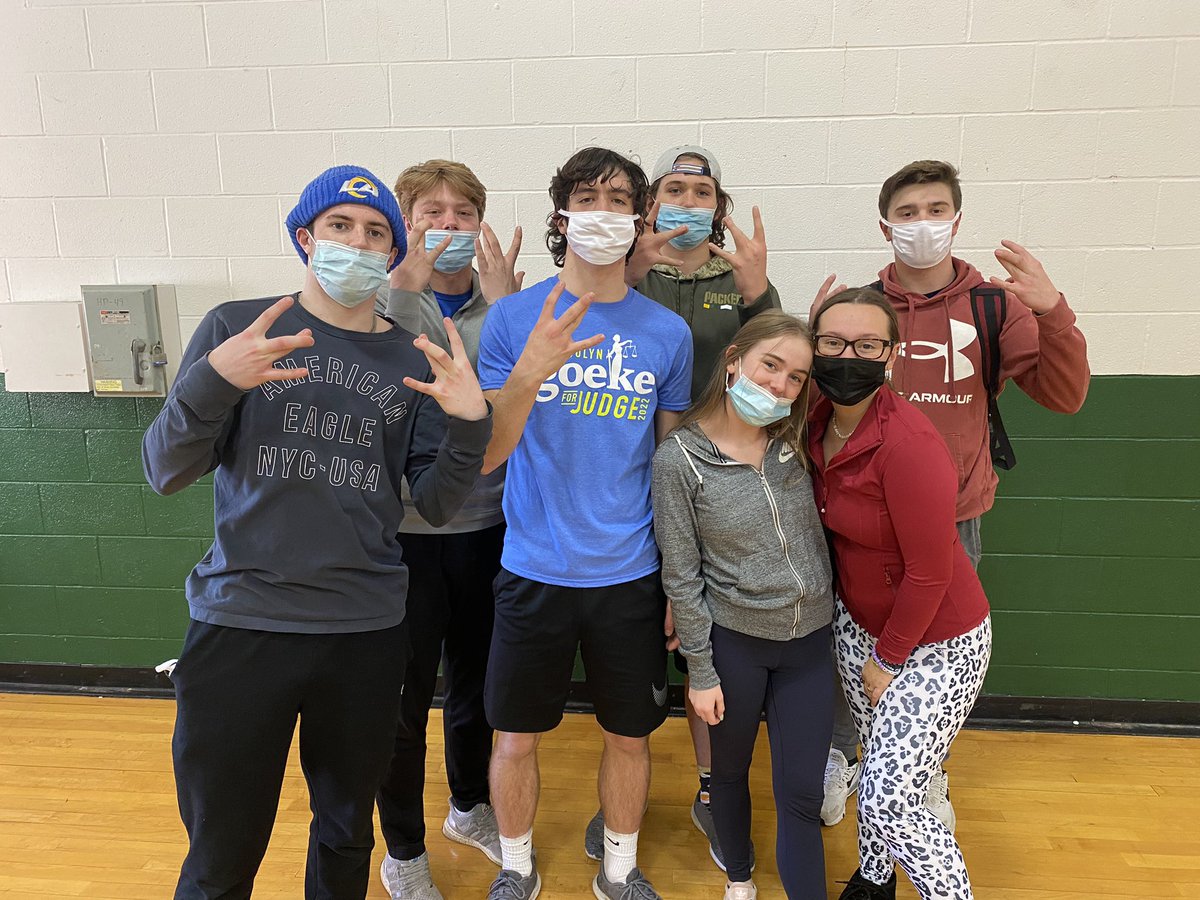 6th Hour Undefeated Volleyball Champs 😂🏆