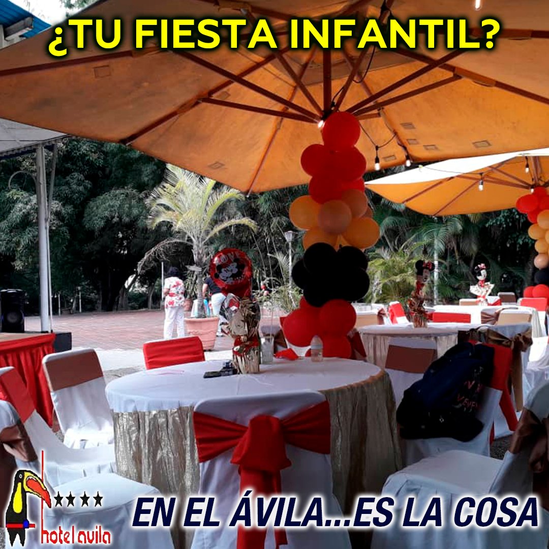 TuHotelAvila's tweet photo. Haz tu fiesta de cumpleaños o la de tu hijo, celebra ese momento especial en la vida.
EN EL ÁVILA...ES LA COSA

https://t.co/SQLSs3IAmK
#poolparty #fiestaenlapiscina #promocion #fiestapoolparty https://t.co/SiVHw04bj6