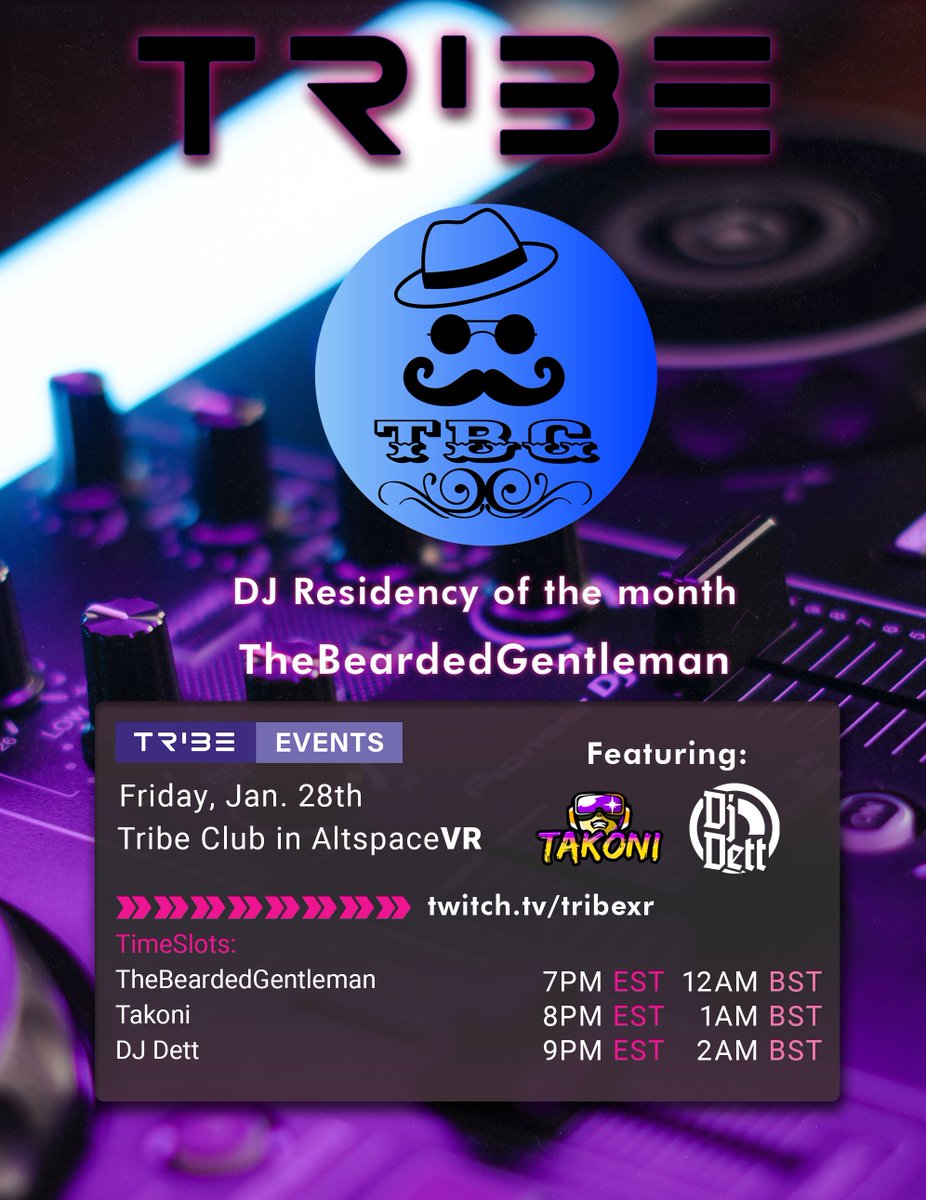 Tribe XR - DJ Academy tweet media