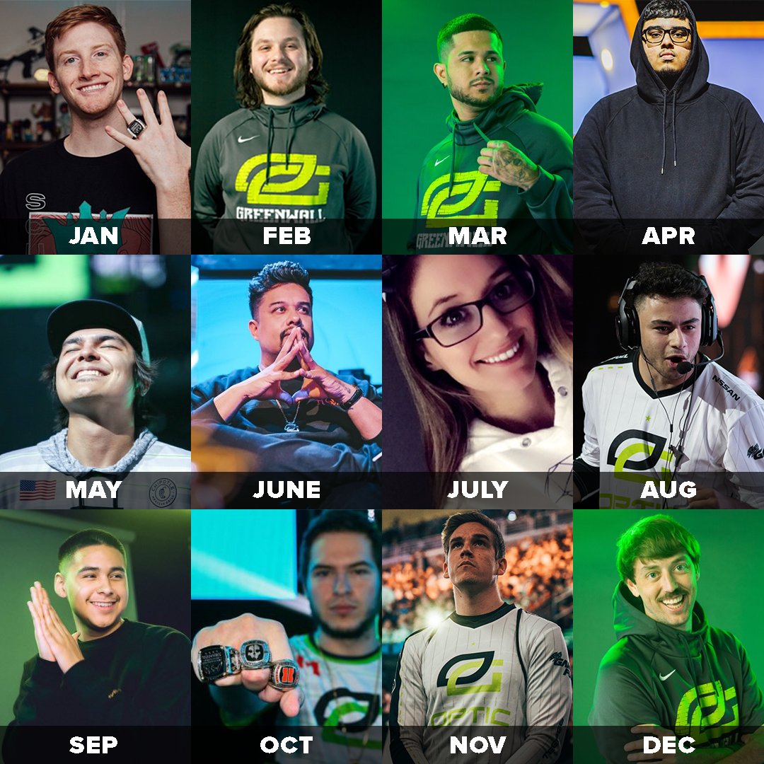 Optic Gaming Roster 2022